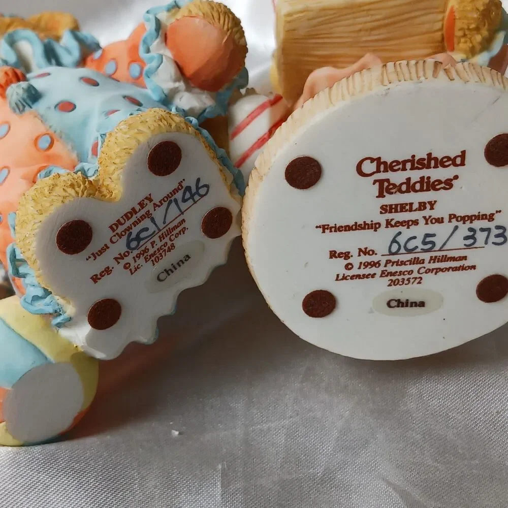 CHERISHED TEDDIES IN THE CENTER RING CIRCUS SET W/11 FIGURINES